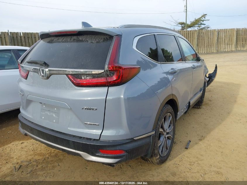 2022 Honda Cr-V Awd Touring VIN: 2HKRW2H98NH659832 Lot: 43948124