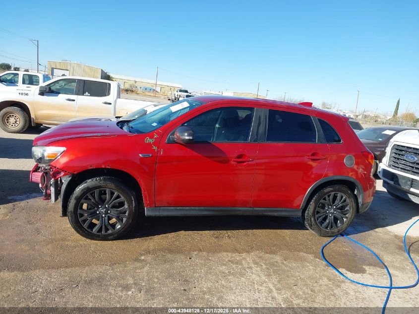 2019 Mitsubishi Outlander Sport 2.0 Le VIN: JA4AP3AU2KU010408 Lot: 43948126