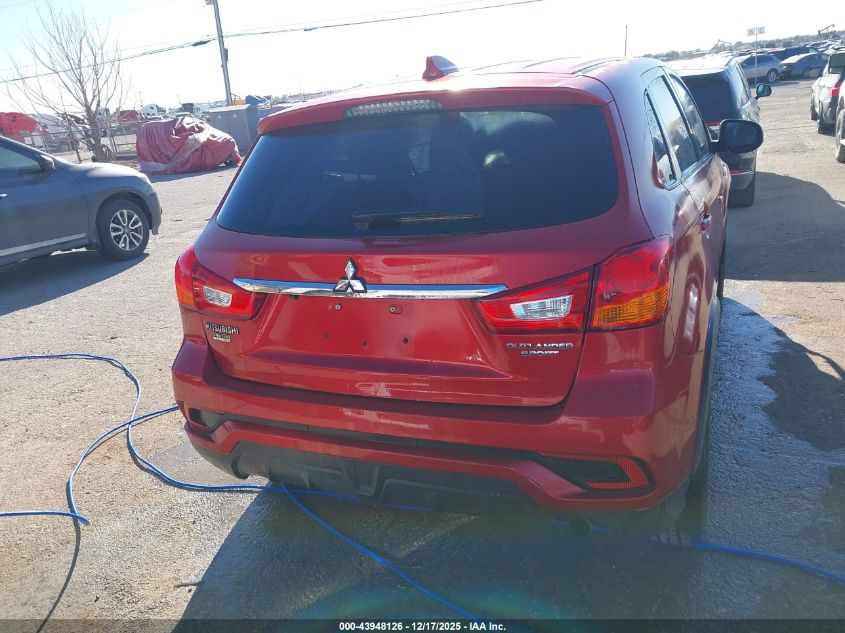 2019 Mitsubishi Outlander Sport 2.0 Le VIN: JA4AP3AU2KU010408 Lot: 43948126