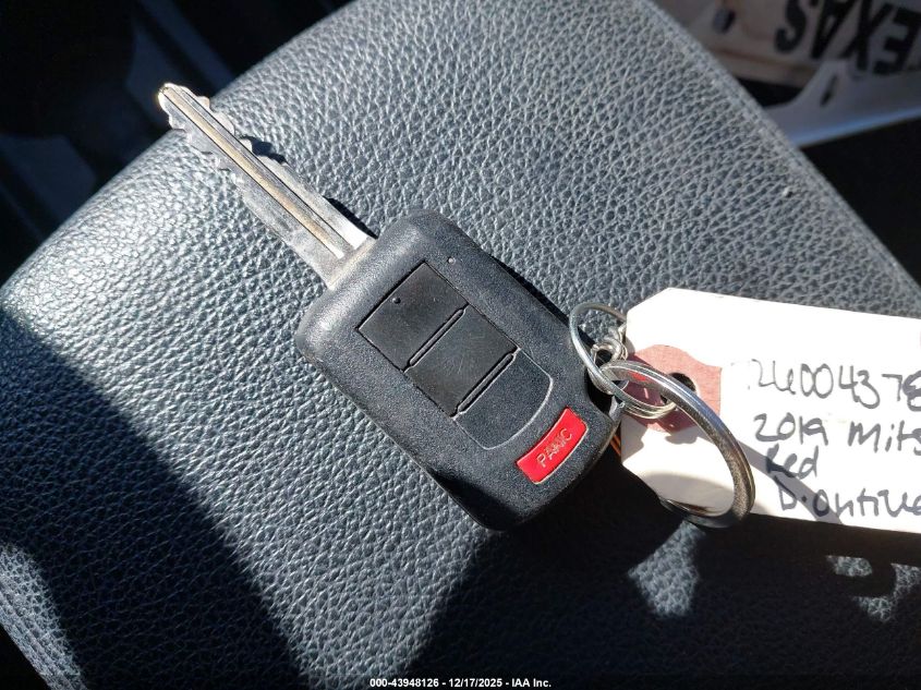 2019 Mitsubishi Outlander Sport 2.0 Le VIN: JA4AP3AU2KU010408 Lot: 43948126