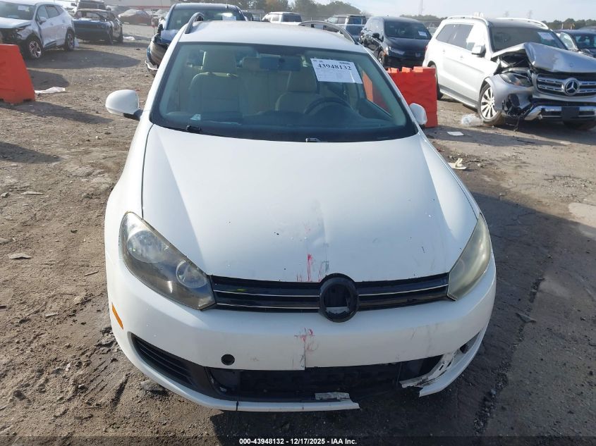 2013 Volkswagen Jetta Sportwagen 2.0L Tdi VIN: 3VWPL7AJ2DM694678 Lot: 43948132