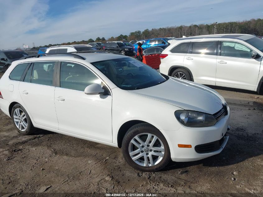 2013 Volkswagen Jetta Sportwagen 2.0L Tdi VIN: 3VWPL7AJ2DM694678 Lot: 43948132