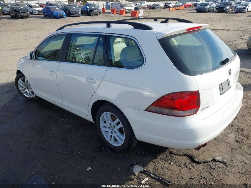 2013 Volkswagen Jetta Sportwagen 2.0L Tdi VIN: 3VWPL7AJ2DM694678 Lot: 43948132