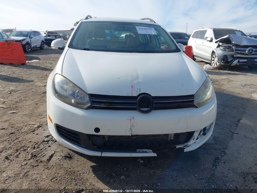 2013 Volkswagen Jetta Sportwagen 2.0L Tdi VIN: 3VWPL7AJ2DM694678 Lot: 43948132
