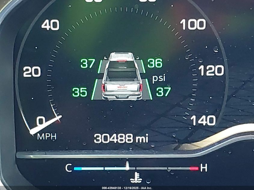 2023 GMC Sierra 1500 4Wd Short Box At4X VIN: 3GTUUFEL7PG331594 Lot: 43948138