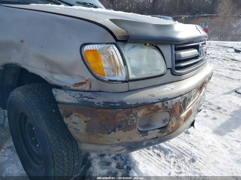 2001 Toyota Tundra VIN: 5TBJN32131S209558 Lot: 43948141