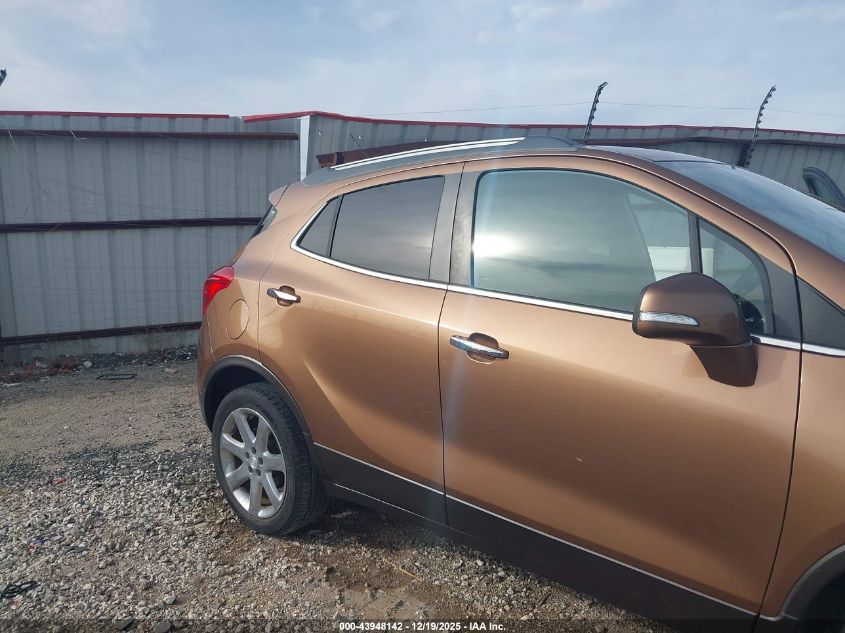 2016 Buick Encore Leather VIN: KL4CJCSB5GB692081 Lot: 43948142