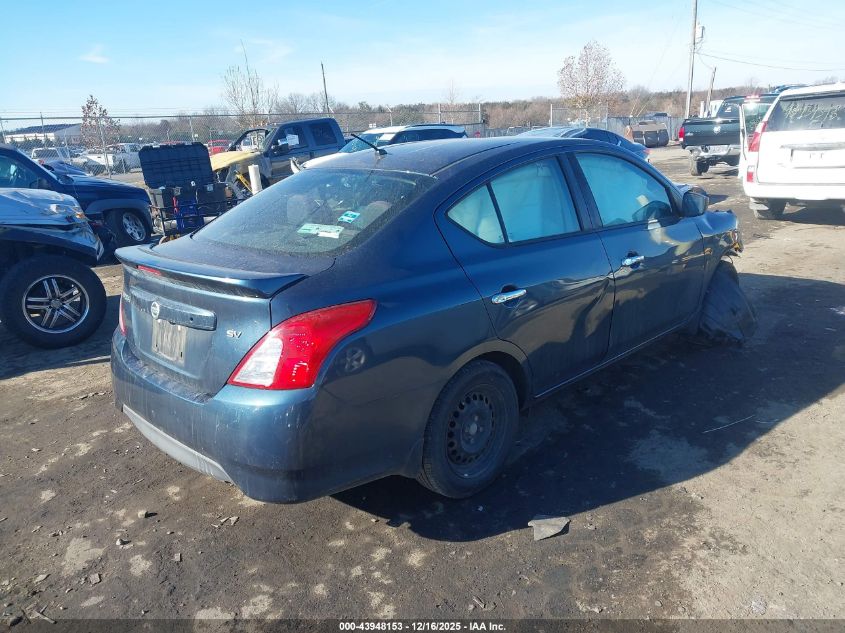 2017 Nissan Versa 1.6 Sv VIN: 3N1CN7AP7HL822671 Lot: 43948153