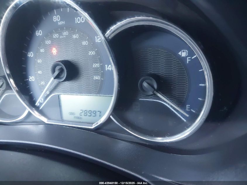 2016 Toyota Corolla Le VIN: 5YFBURHE4GP381448 Lot: 43948158