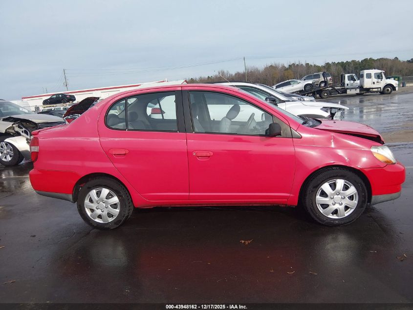 2002 Toyota Echo VIN: JTDBT123420254231 Lot: 43948162