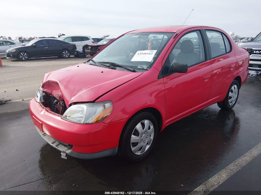 2002 Toyota Echo VIN: JTDBT123420254231 Lot: 43948162