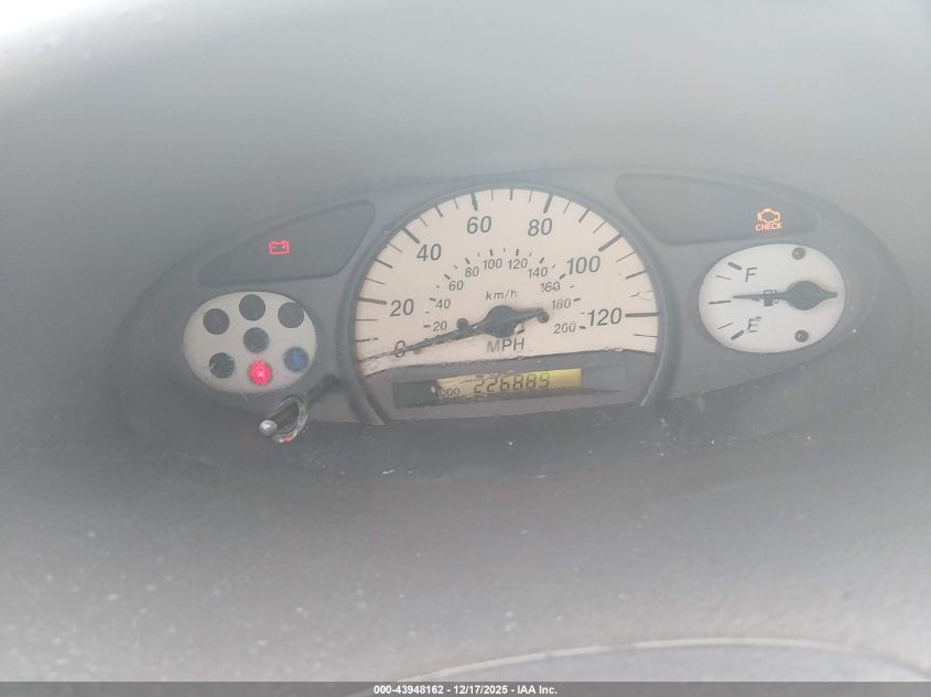 2002 Toyota Echo VIN: JTDBT123420254231 Lot: 43948162