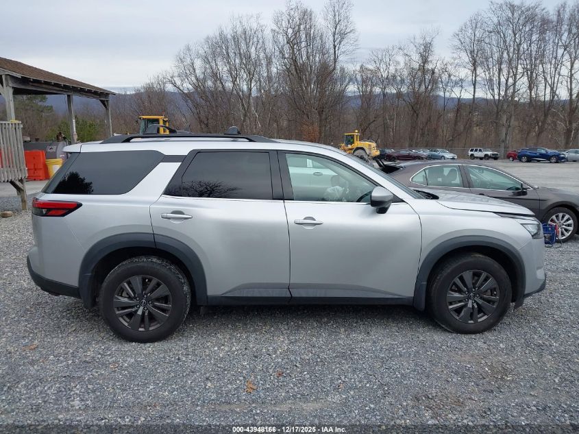 2023 Nissan Pathfinder Sv 4Wd VIN: 5N1DR3BC3PC212444 Lot: 43948166