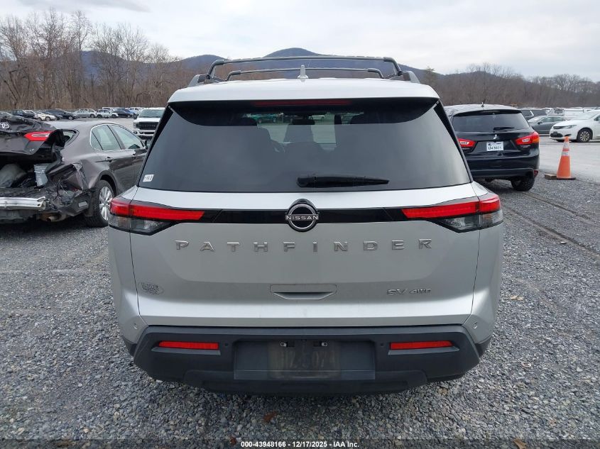 2023 Nissan Pathfinder Sv 4Wd VIN: 5N1DR3BC3PC212444 Lot: 43948166