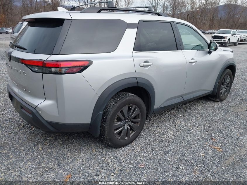 2023 Nissan Pathfinder Sv 4Wd VIN: 5N1DR3BC3PC212444 Lot: 43948166