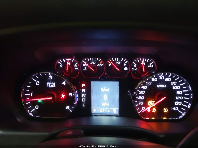 2017 Chevrolet Silverado 1500 Custom VIN: 1GCVKPEC2HZ145379 Lot: 43948172