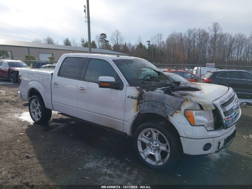2011 Ford F-150 Lariat Limited VIN: 1FTFW1E69BFB83748 Lot: 43948174