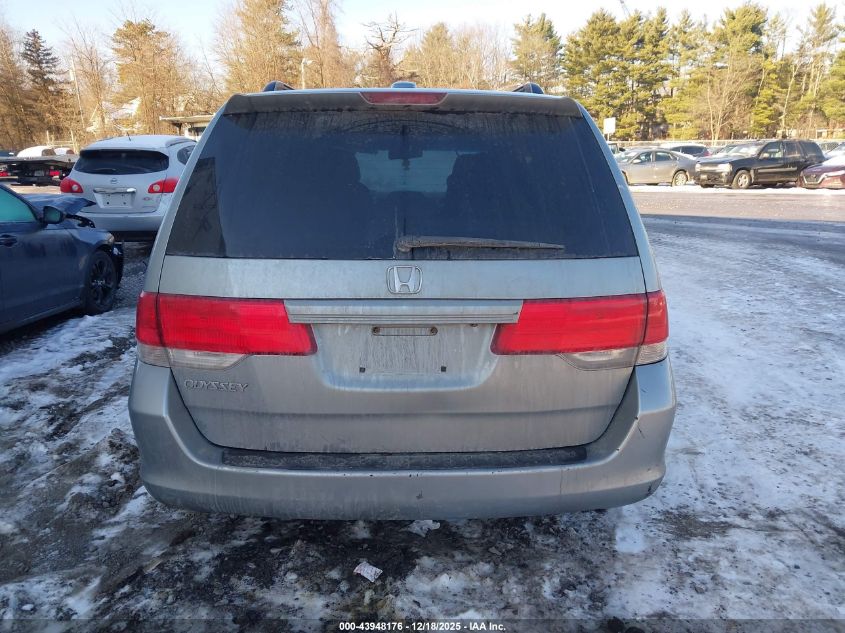 2010 Honda Odyssey Ex-L VIN: 5FNRL3H68AB097167 Lot: 43948176