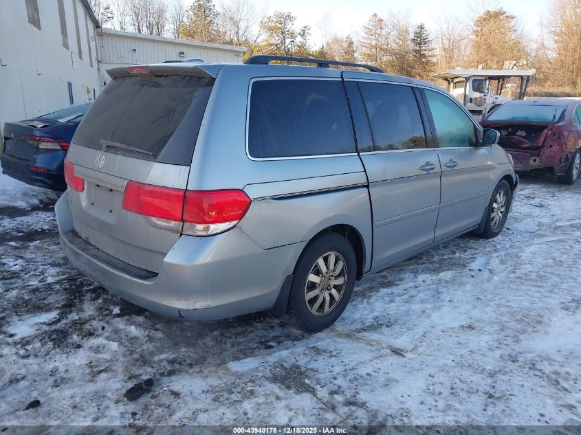 2010 Honda Odyssey Ex-L VIN: 5FNRL3H68AB097167 Lot: 43948176