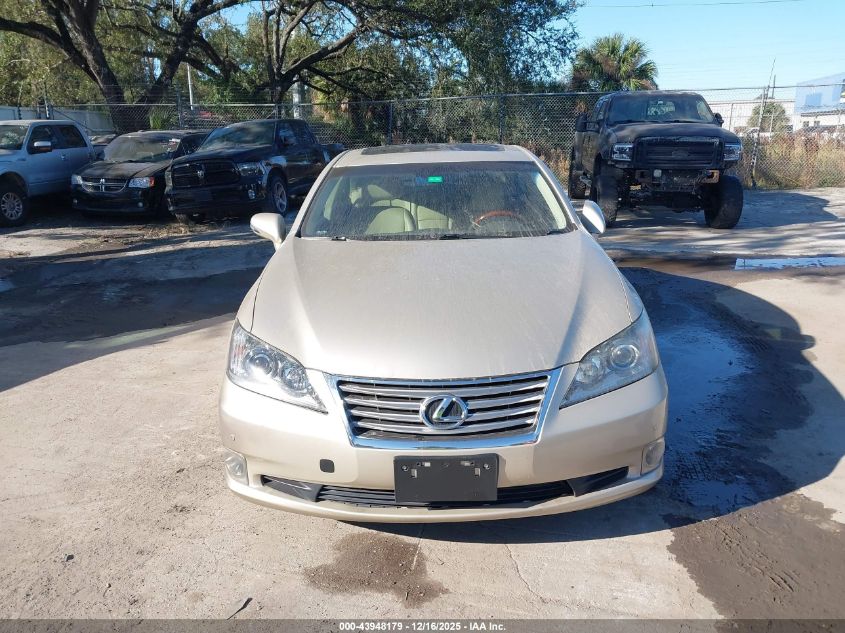 2011 Lexus Es 350 VIN: JTHBK1EG4B2453834 Lot: 43948179