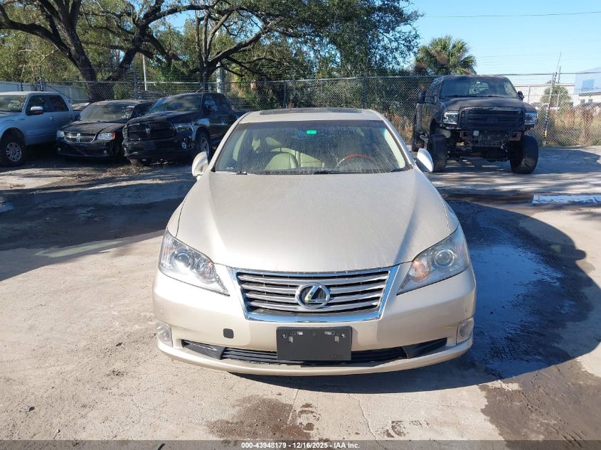 2011 Lexus Es 350 VIN: JTHBK1EG4B2453834 Lot: 43948179