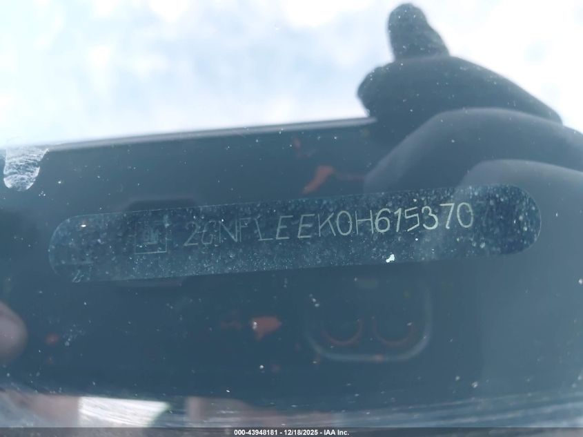 2017 Chevrolet Equinox Ls VIN: 2GNFLEEK0H6153707 Lot: 43948181