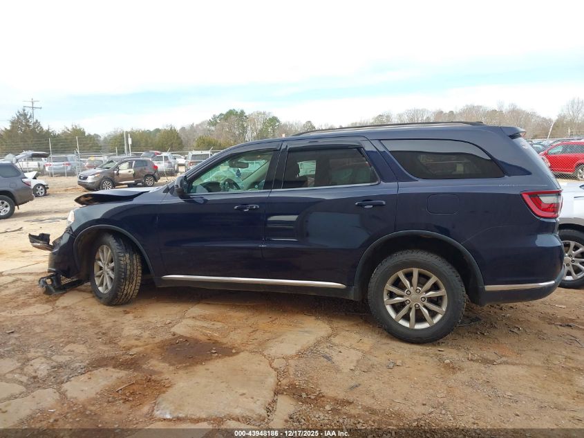 2017 Dodge Durango Sxt Awd VIN: 1C4RDJAG6HC611948 Lot: 43948186