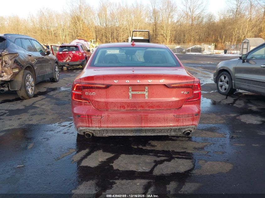2019 Volvo S60 T6 Momentum VIN: 7JRA22TK1KG016372 Lot: 43948189