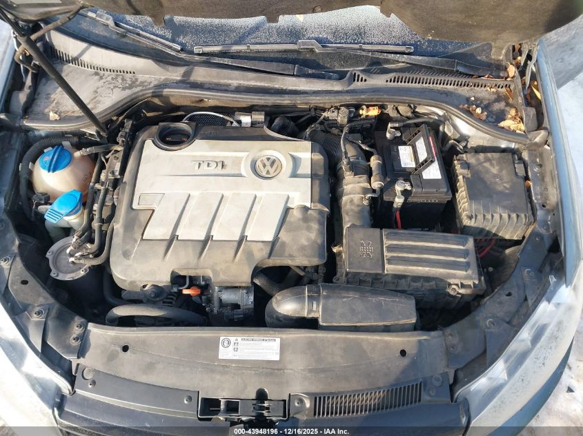 2012 Volkswagen Jetta Sportwagen 2.0L Tdi VIN: 3VWPL7AJ8CM661800 Lot: 43948196