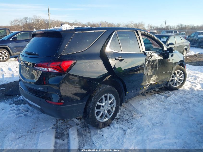 2022 Chevrolet Equinox Awd Lt VIN: 3GNAXUEV1NL262753 Lot: 43948199