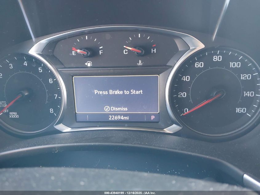 2022 Chevrolet Equinox Awd Lt VIN: 3GNAXUEV1NL262753 Lot: 43948199