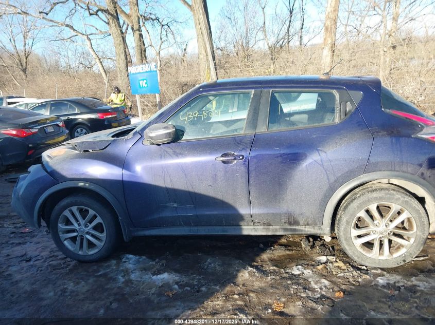 2016 Nissan Juke S VIN: JN8AF5MV5GT654060 Lot: 43948201