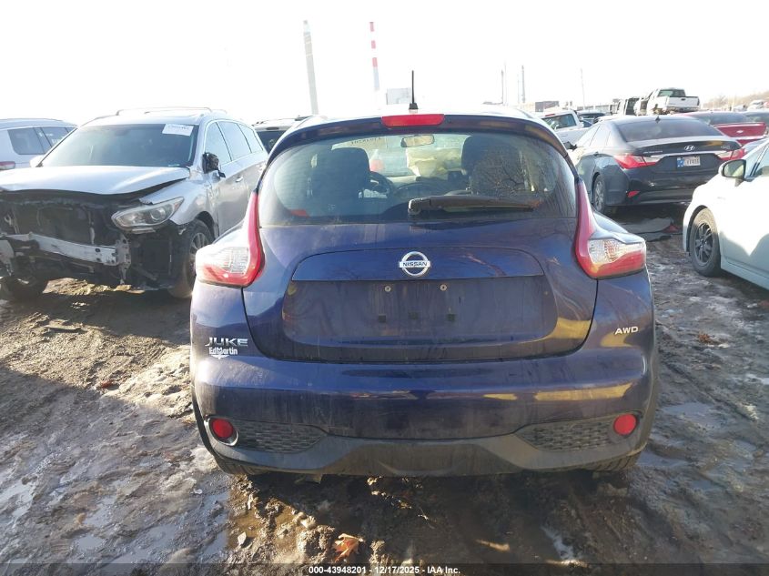 2016 Nissan Juke S VIN: JN8AF5MV5GT654060 Lot: 43948201