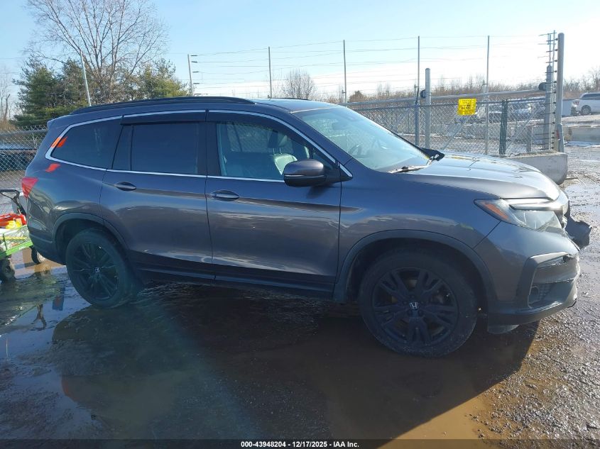 2021 Honda Pilot Awd Special Edition VIN: 5FNYF6H26MB048703 Lot: 43948204