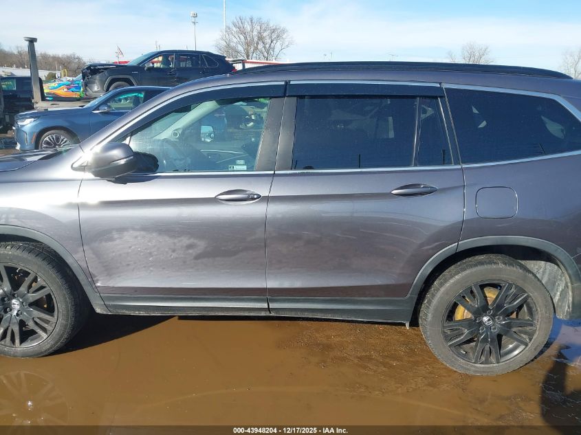 2021 Honda Pilot Awd Special Edition VIN: 5FNYF6H26MB048703 Lot: 43948204