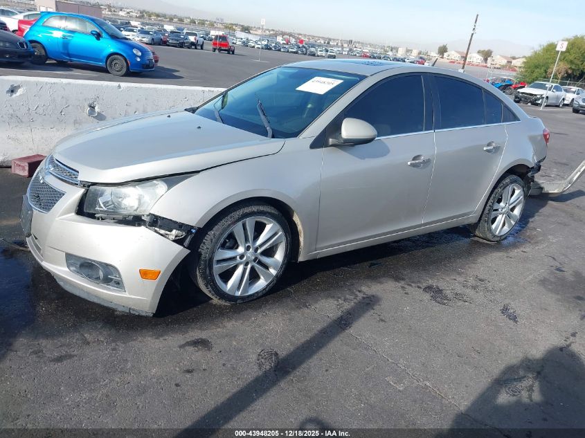 2013 Chevrolet Cruze Ltz VIN: 1G1PG5SB7D7183778 Lot: 43948205