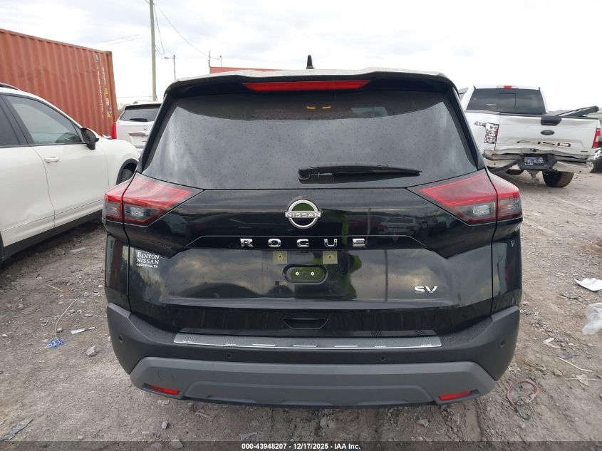 2023 Nissan Rogue Sv Fwd VIN: JN8BT3BA4PW424770 Lot: 43948207