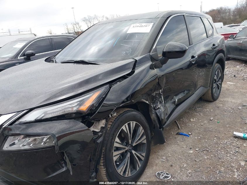 2023 Nissan Rogue Sv Fwd VIN: JN8BT3BA4PW424770 Lot: 43948207