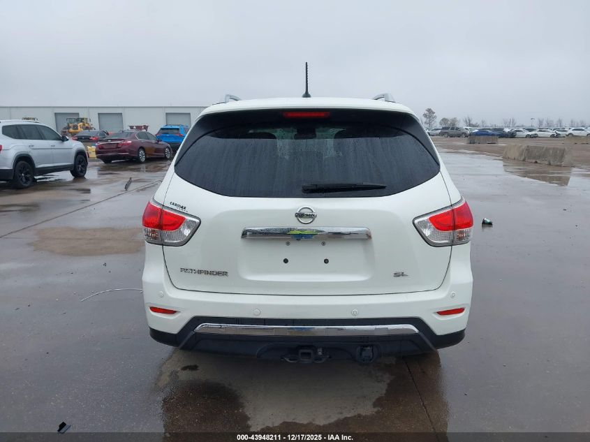 2015 Nissan Pathfinder Sl VIN: 5N1AR2MN6FC667654 Lot: 43948211