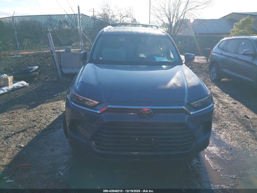 2024 Toyota Grand Highlander Hybrid Xle VIN: 5TDACAB59RS009719 Lot: 43948215