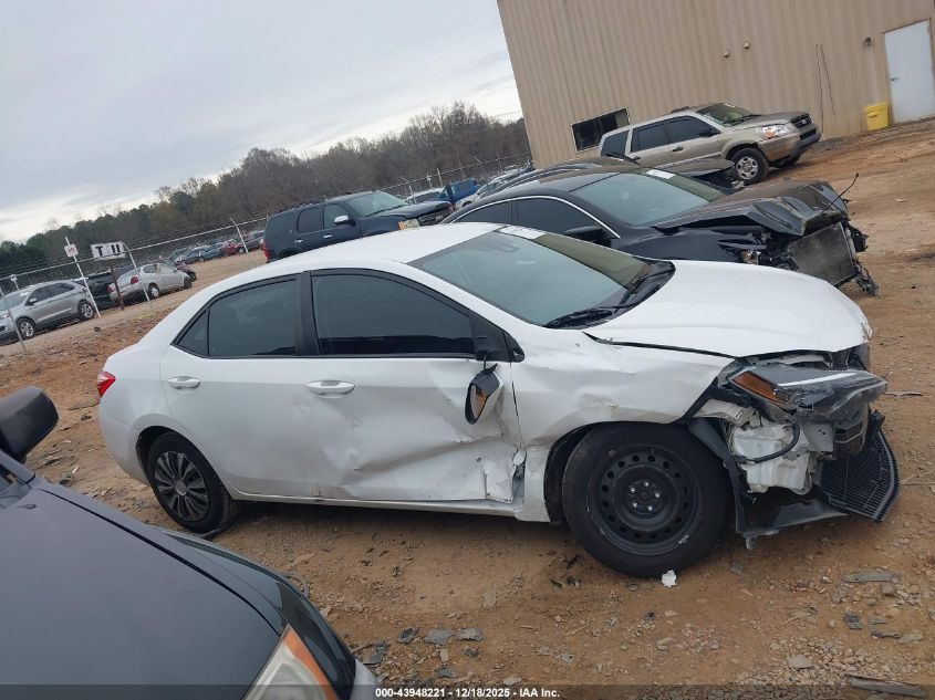 2018 Toyota Corolla Le VIN: 2T1BURHE9JC072730 Lot: 43948221