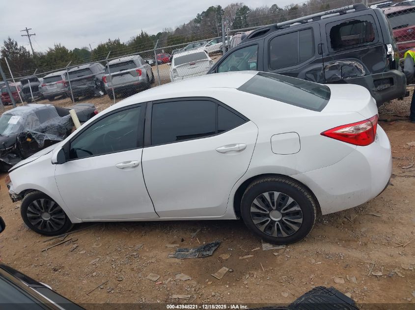 2018 Toyota Corolla Le VIN: 2T1BURHE9JC072730 Lot: 43948221