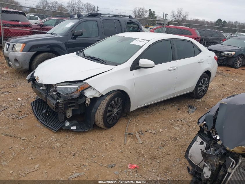 2018 Toyota Corolla Le VIN: 2T1BURHE9JC072730 Lot: 43948221