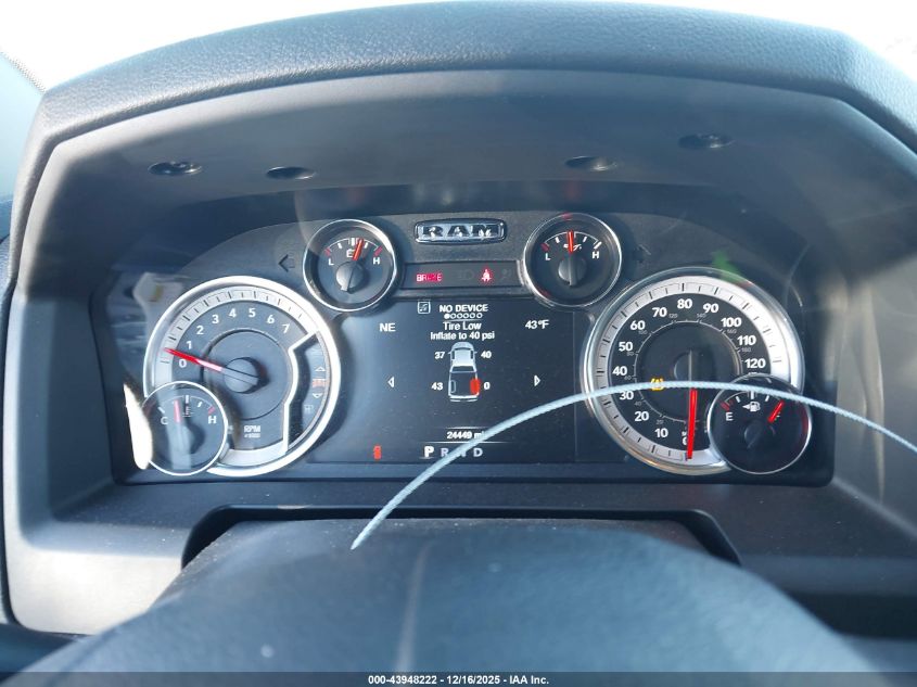 2024 Ram 1500 Classic Tradesman 4X4 5'7 Box VIN: 1C6RR7KT5RS153155 Lot: 43948222