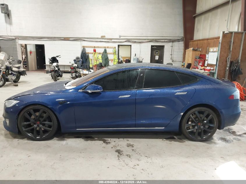 2017 Tesla Model S 100D/60D/75D/90D/P100D VIN: 5YJSA1E21HF181788 Lot: 43948224