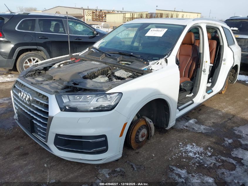 2018 Audi Q7 2.0T Premium VIN: WA1LHAF7XJD054961 Lot: 43948227