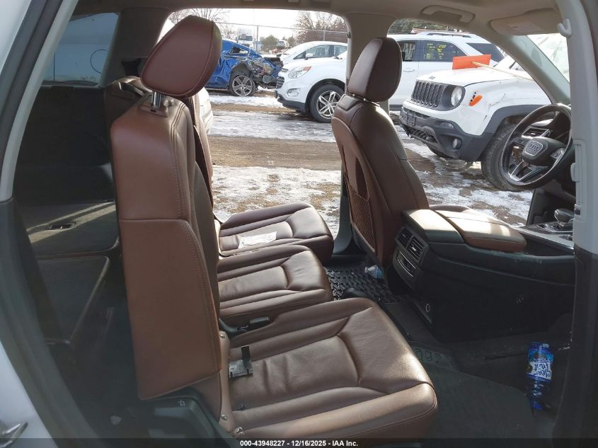 2018 Audi Q7 2.0T Premium VIN: WA1LHAF7XJD054961 Lot: 43948227