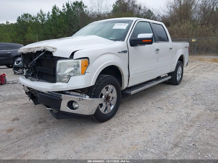 2011 Ford F-150 Lariat VIN: 1FTFW1EF2BFA03462 Lot: 43948233