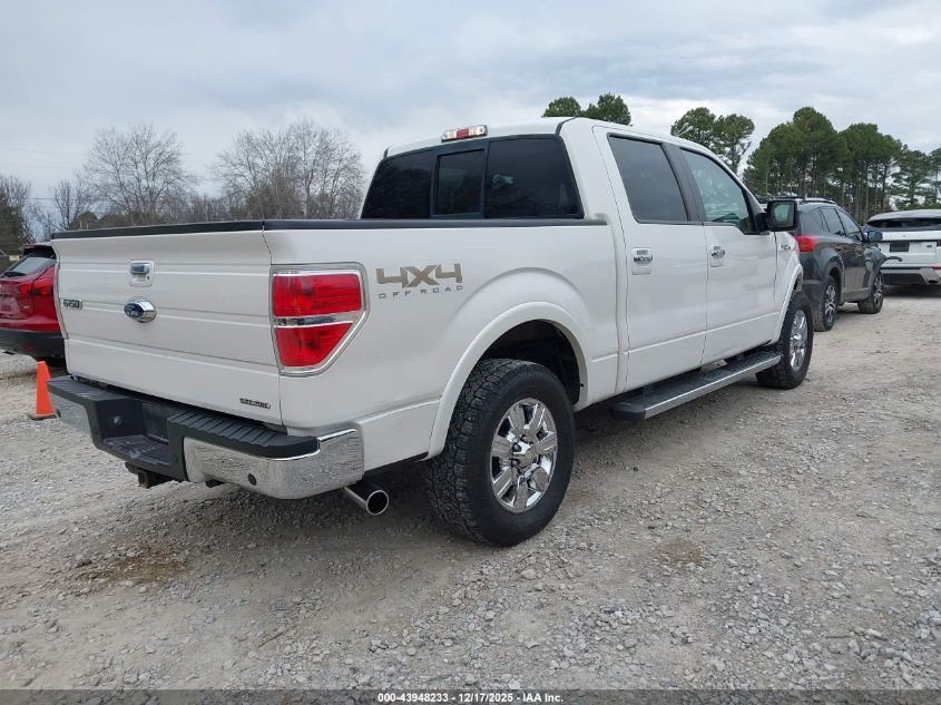 2011 Ford F-150 Lariat VIN: 1FTFW1EF2BFA03462 Lot: 43948233