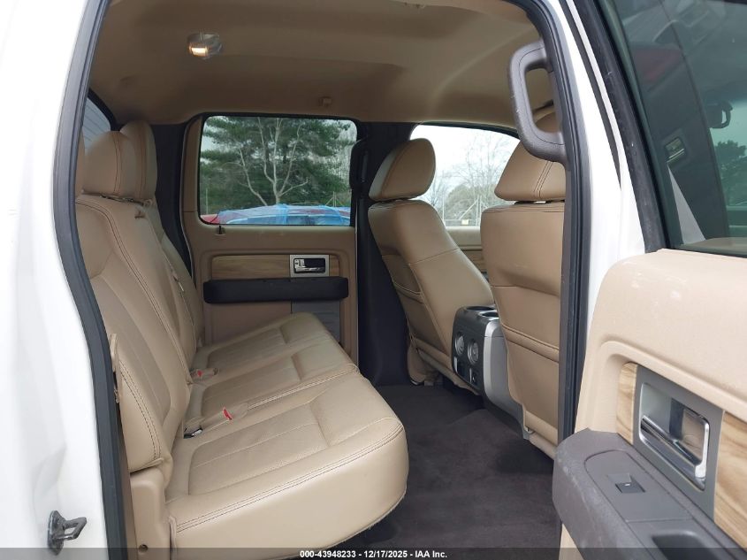 2011 Ford F-150 Lariat VIN: 1FTFW1EF2BFA03462 Lot: 43948233